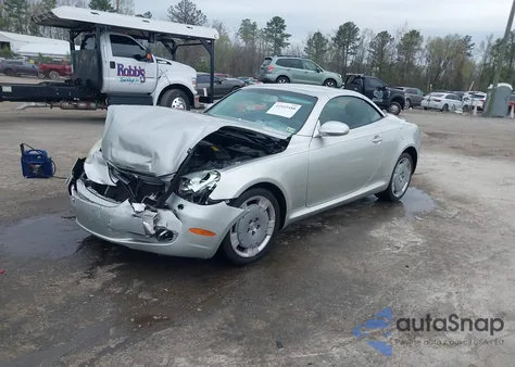 2004 Lexus Sc 430 z USA, uszkodzony, nr VIN JTHFN48Y840053546